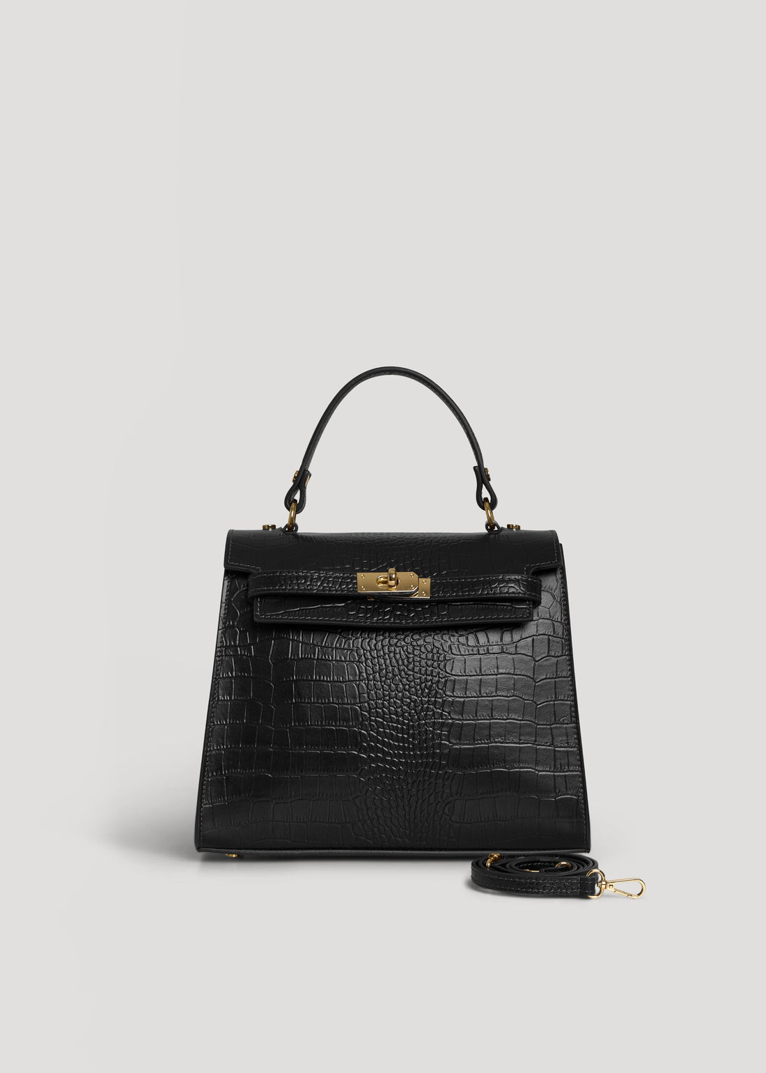 Zaira Limited Edition Bag in Black Coco Leather