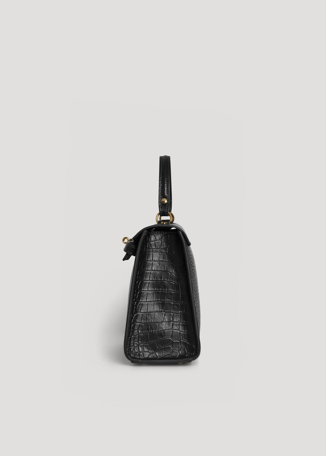 Zaira Limited Edition Bag in Black Coco Leather