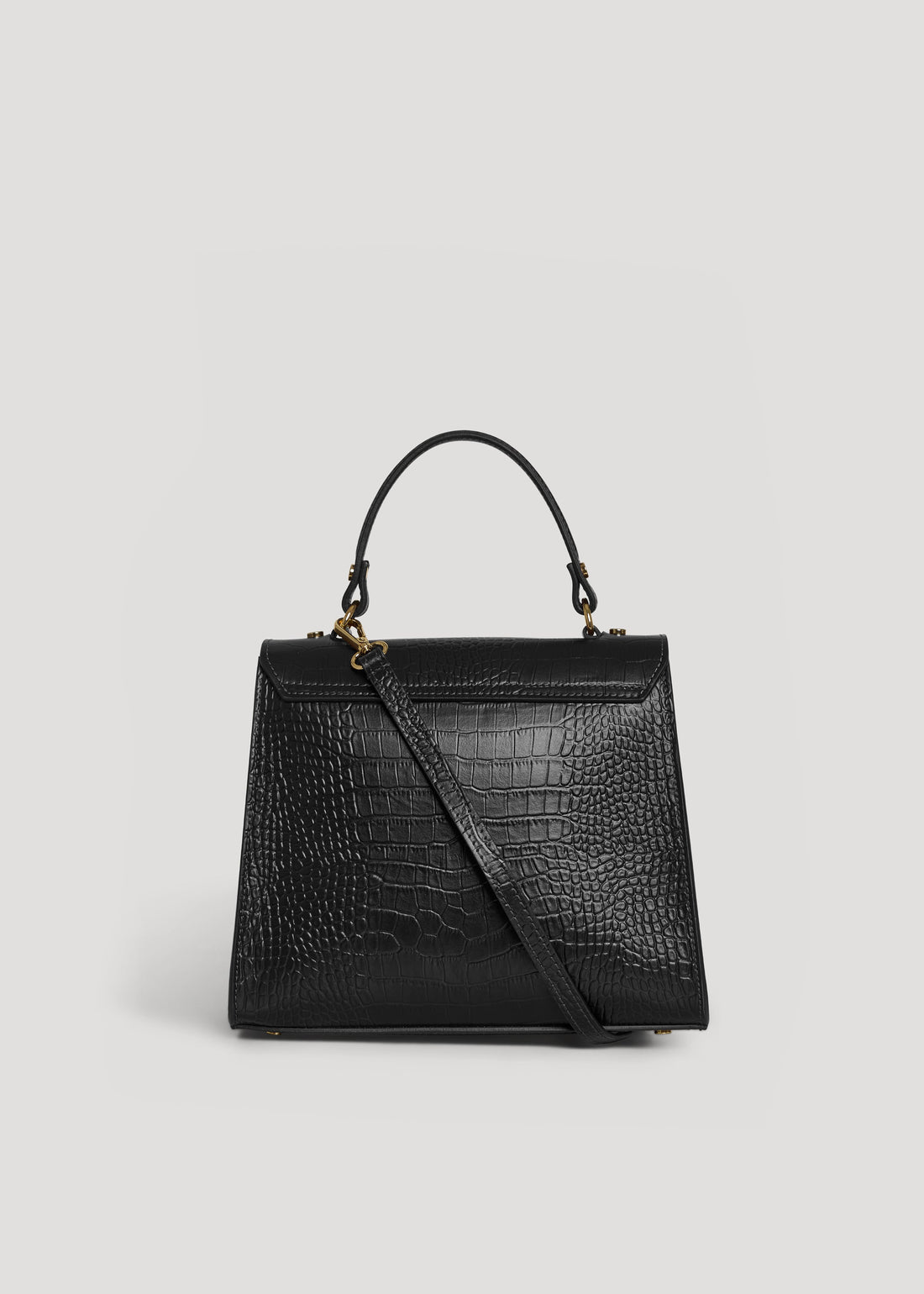 Zaira Limited Edition Bag in Black Coco Leather
