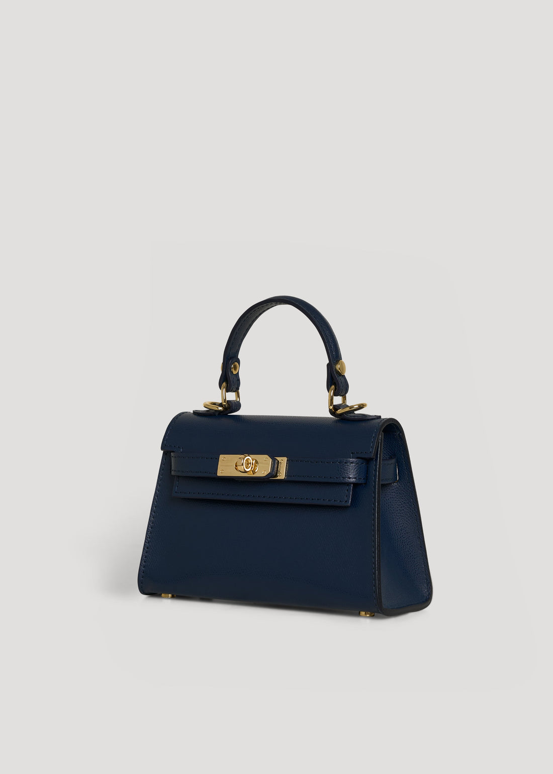 Victoria Bag in Epson Leather Navy Blue