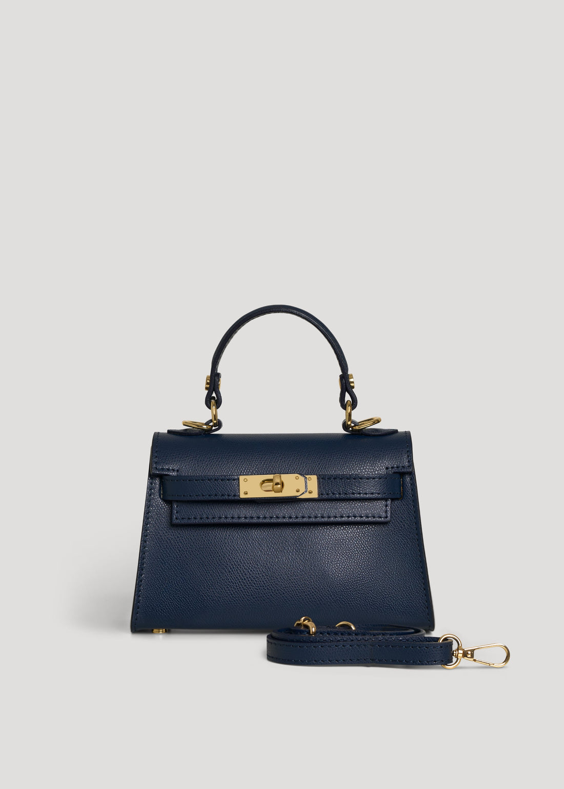 Victoria Bag in Epson Leather Navy Blue
