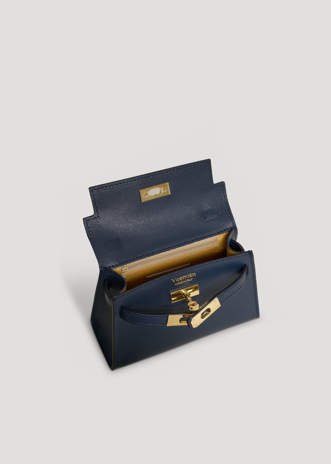 Victoria Bag in Epson Leather Navy Blue
