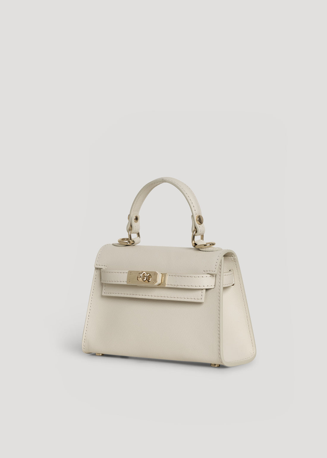 Victoria Bag in Epson Beige Leather