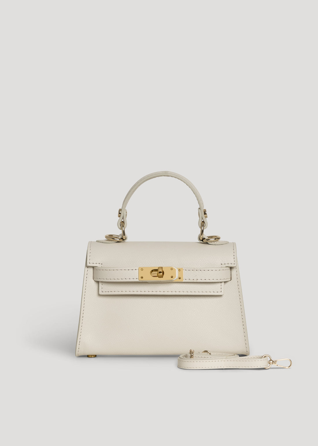 Victoria Bag in Epson Beige Leather