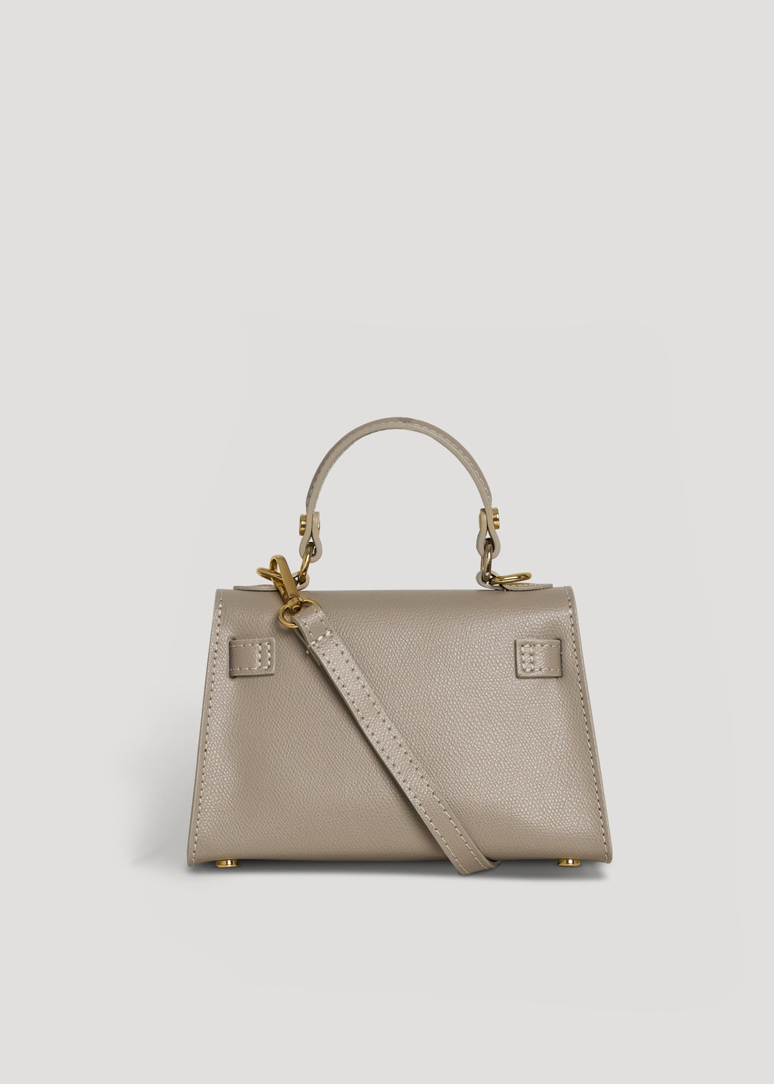 Victoria Bag in Epson Leather in Dove Grey