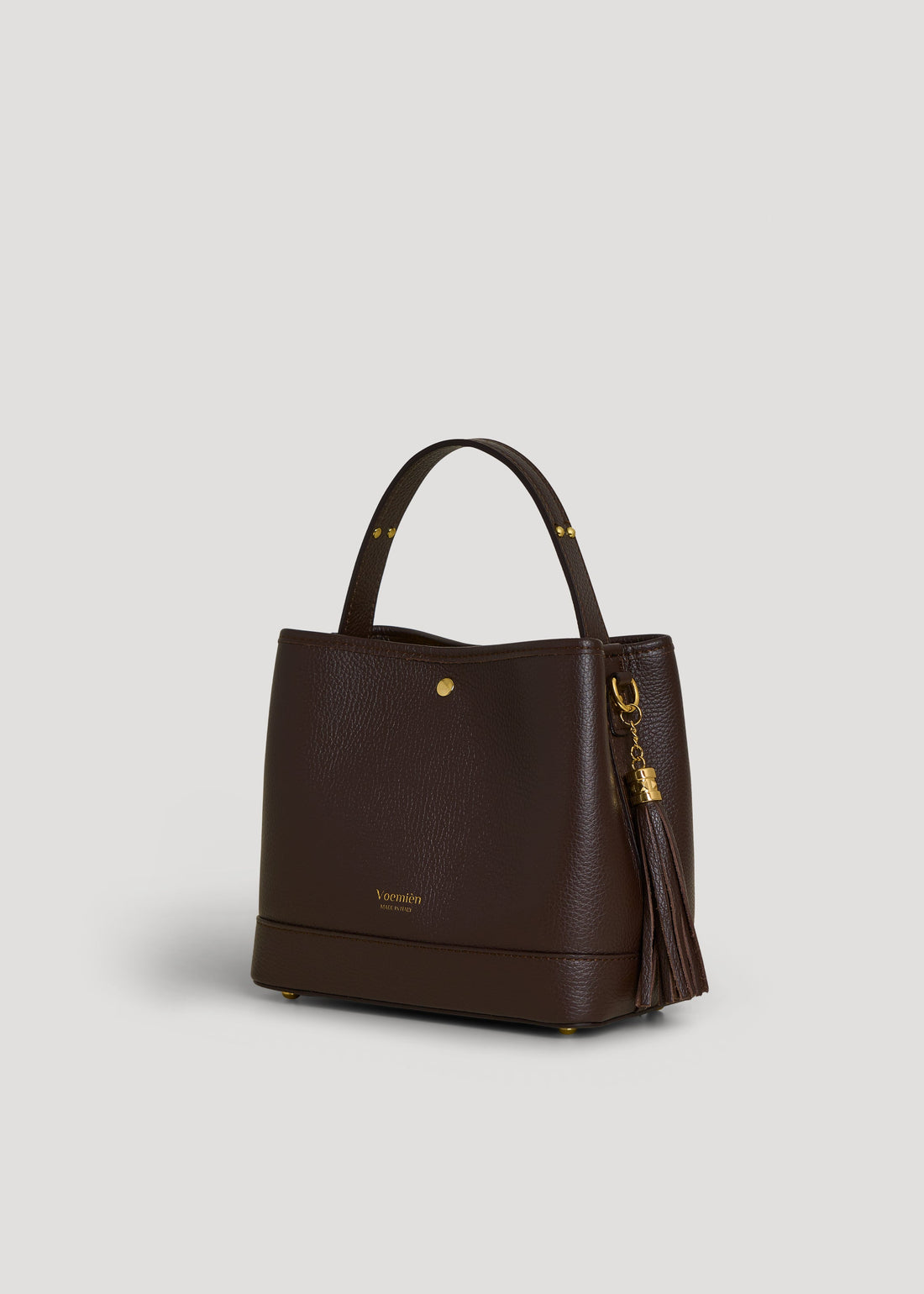 Kendy Bag in Dark Brown Dollar Leather