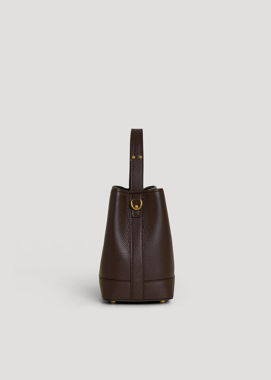 Kendy Bag in Dark Brown Dollar Leather