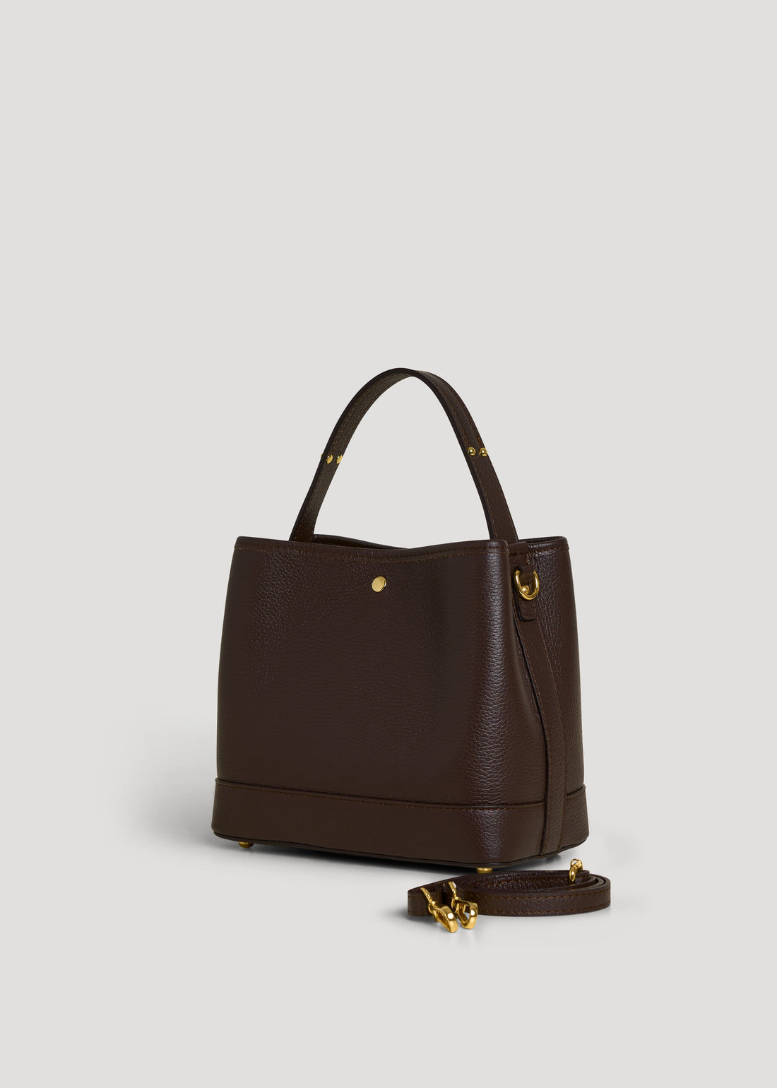 Kendy Bag in Dark Brown Dollar Leather