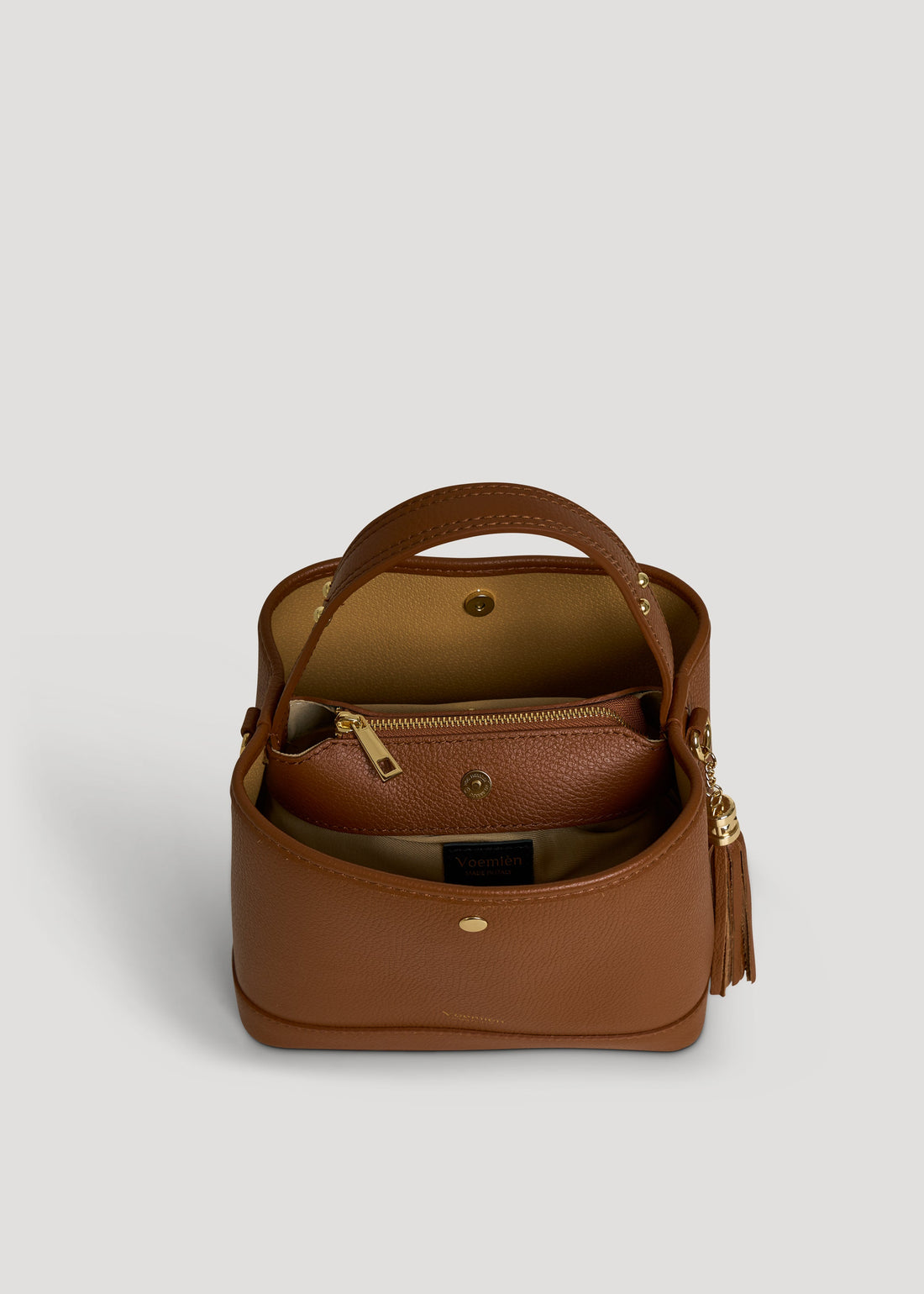 Kendy Dollaro Cuoio leather bag