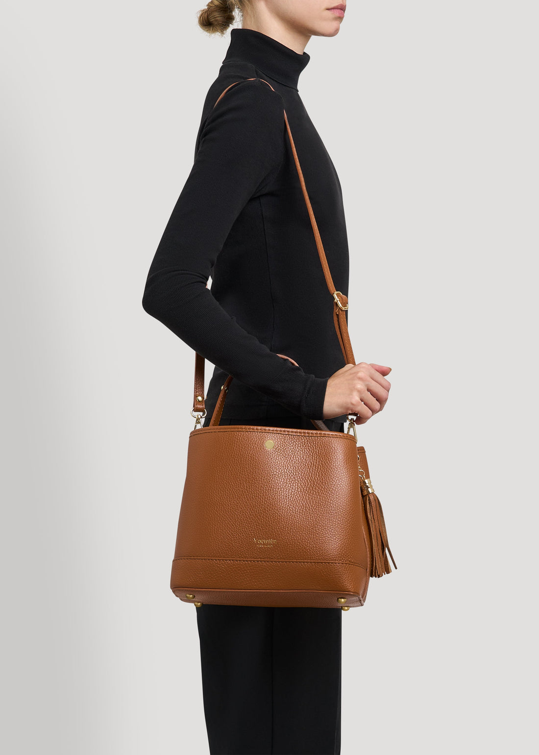 Kendy Dollaro Cuoio leather bag