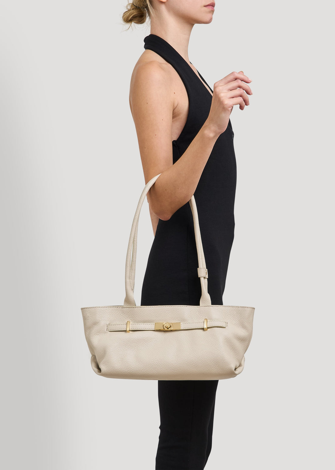 Lola Bag in Beige Togo Leather