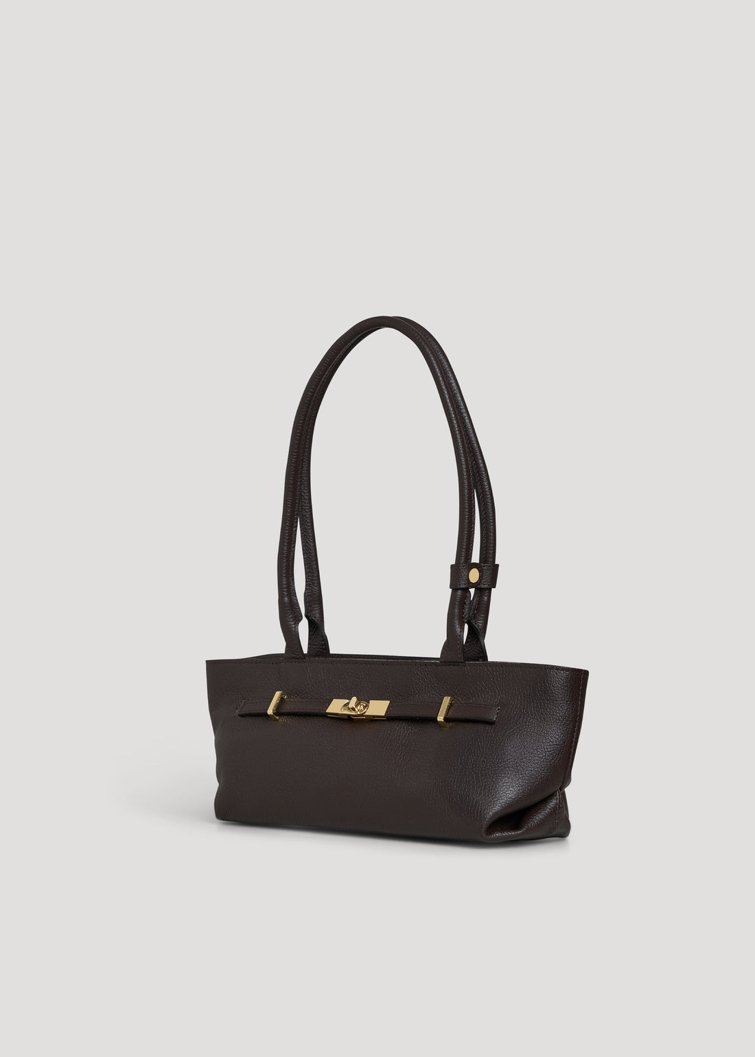 Lola Bag in Dark Brown Togo Leather