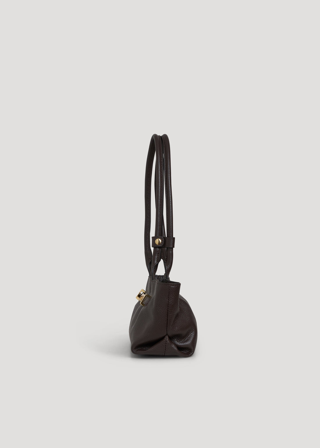 Lola Bag in Dark Brown Togo Leather