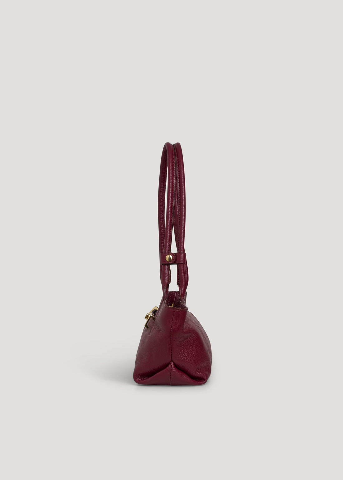 Lola Bag in Burgundy Togo Leather