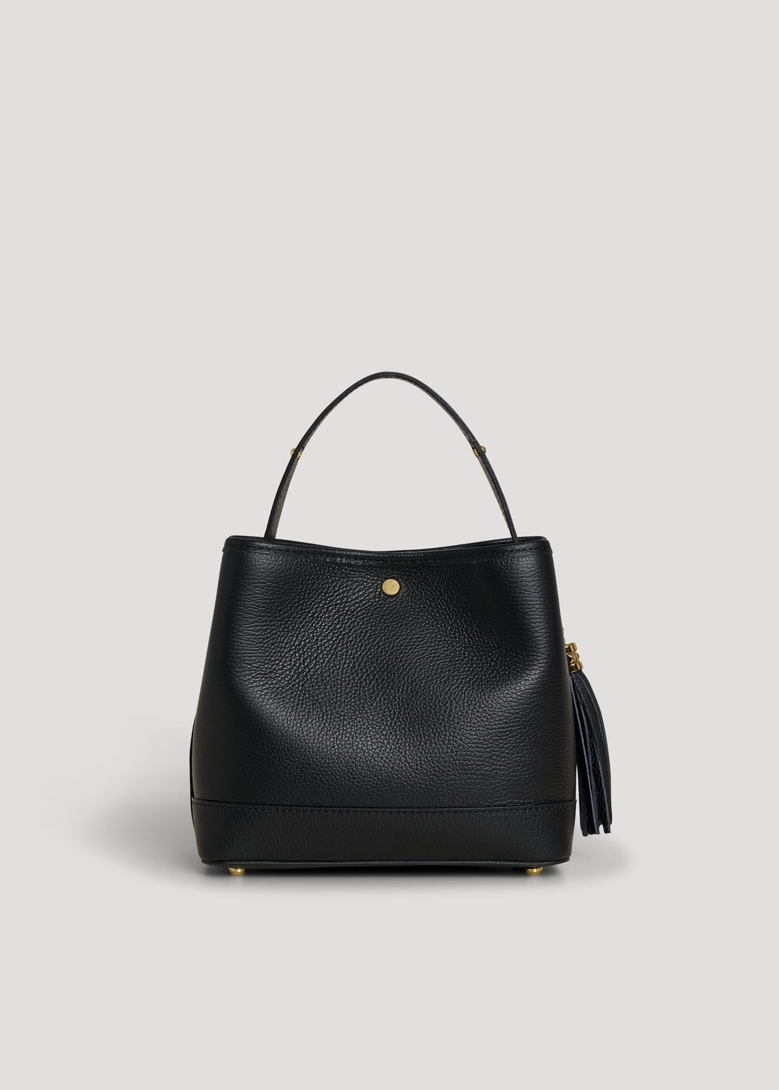 Kendy Bag in Black Dollar Leather