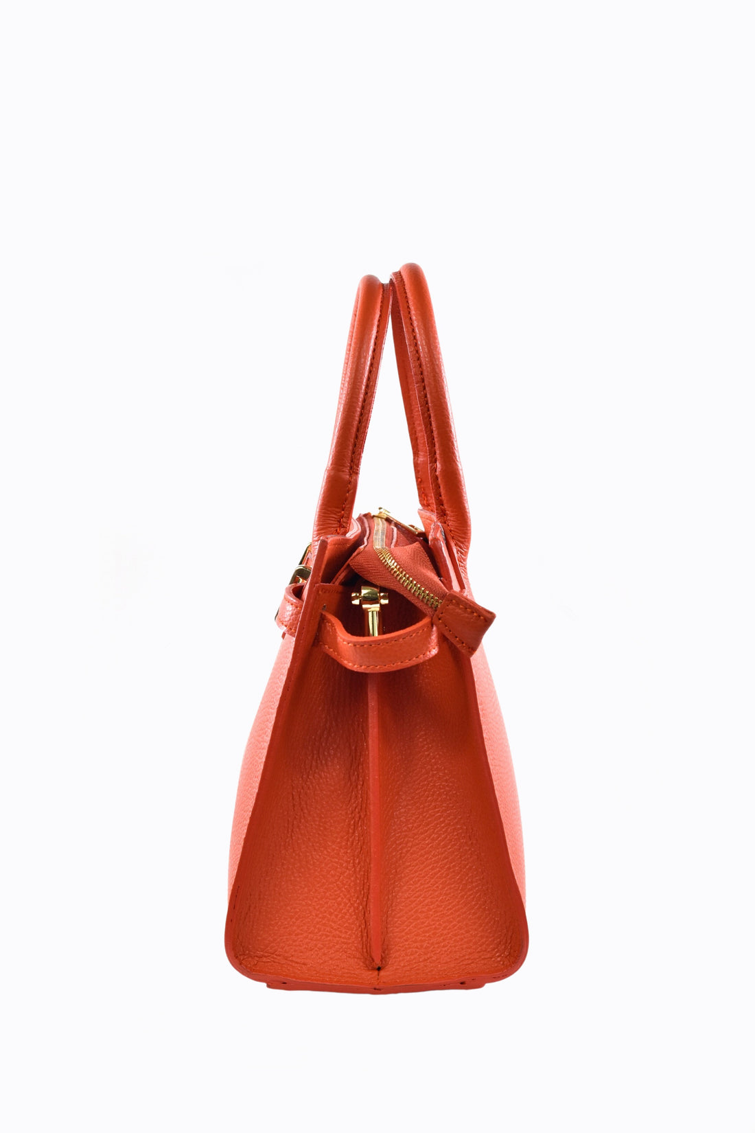 Grace Bag in Orange Togo Leather
