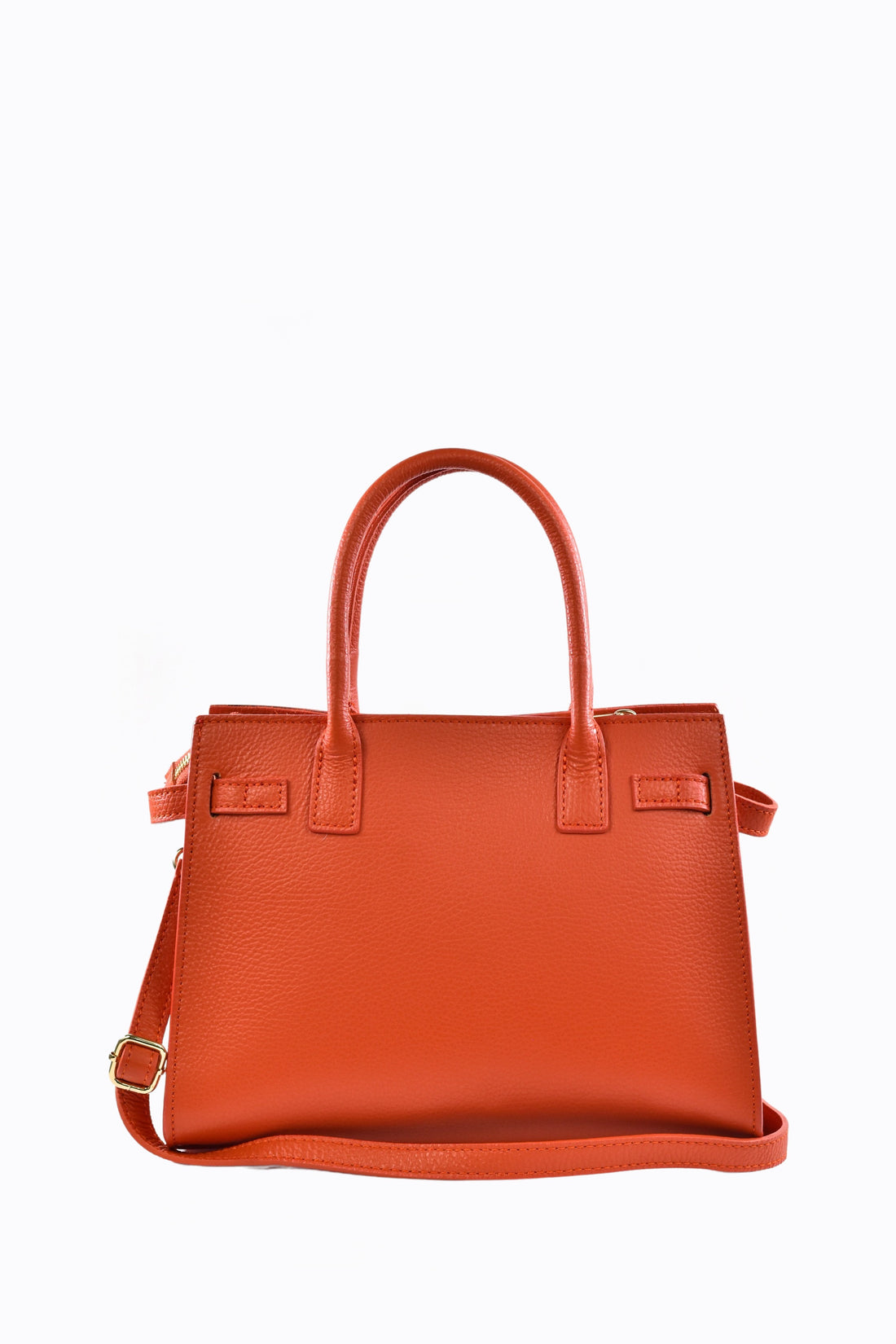 Grace Bag in Orange Togo Leather