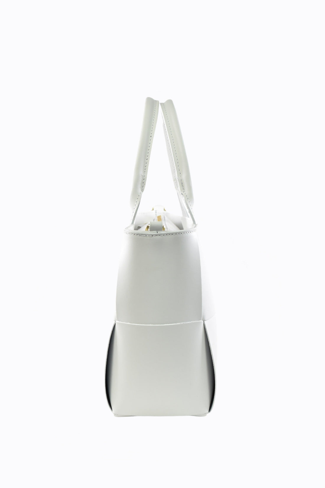 Lauren bag in brushed white leather