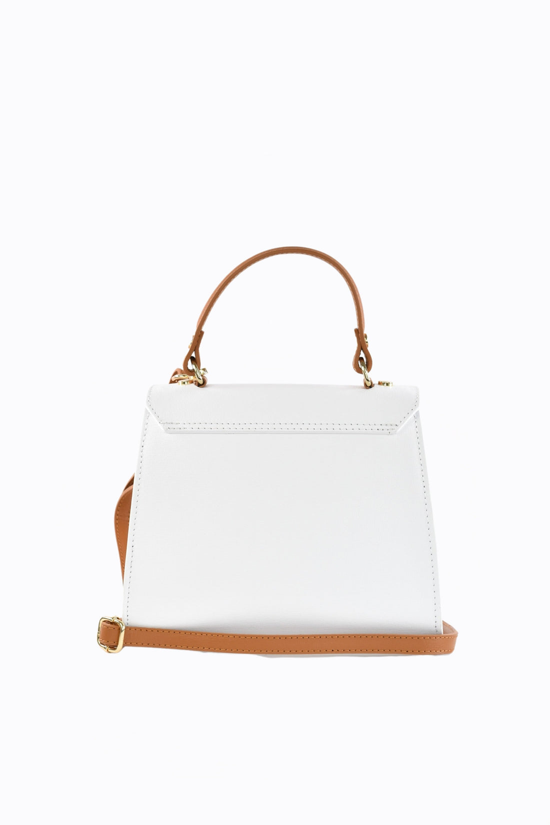 Freydis  Limited Edition Bag in White Saffiano Leather