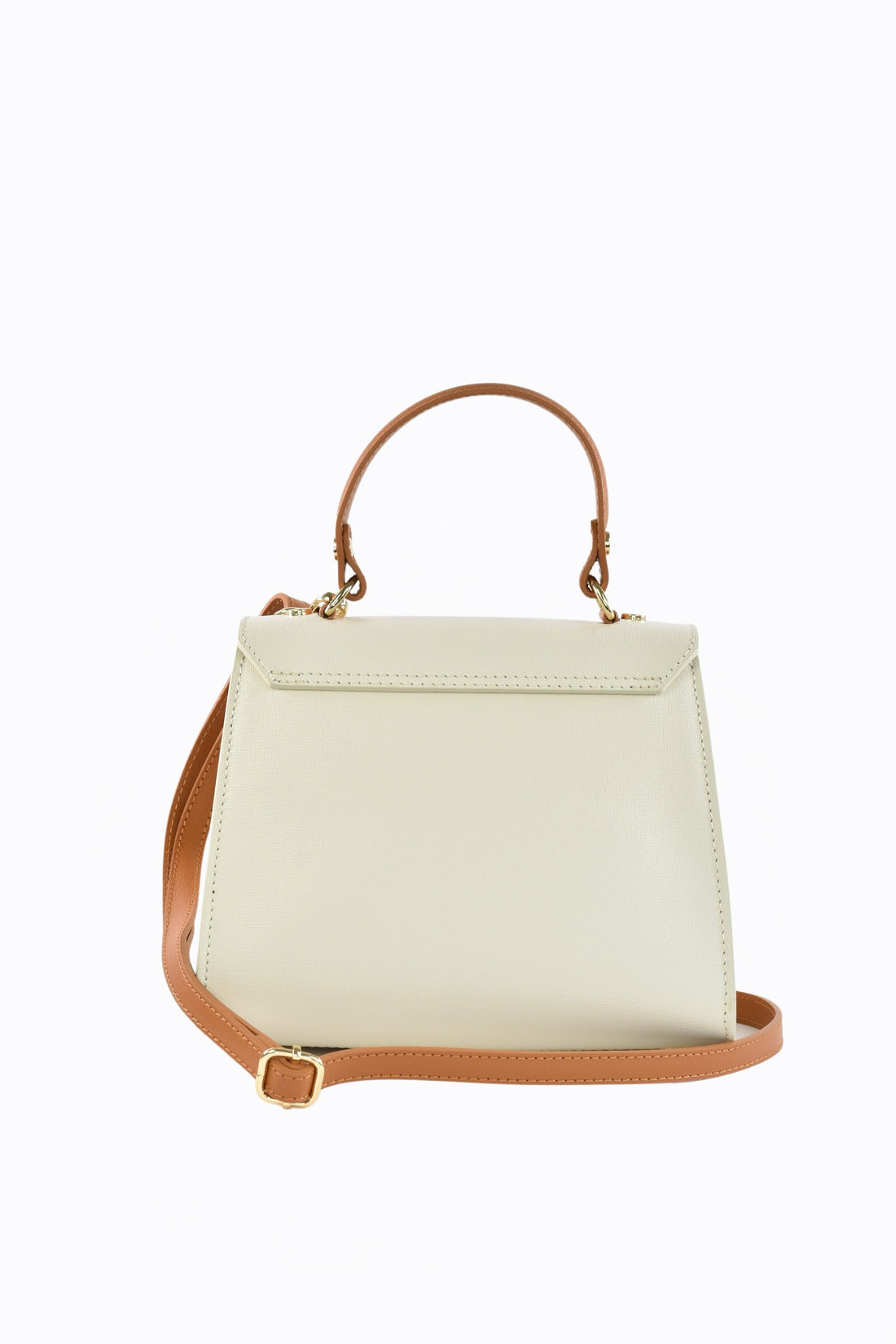 Freydis  Limited Edition Bag in Beige Saffiano Leather