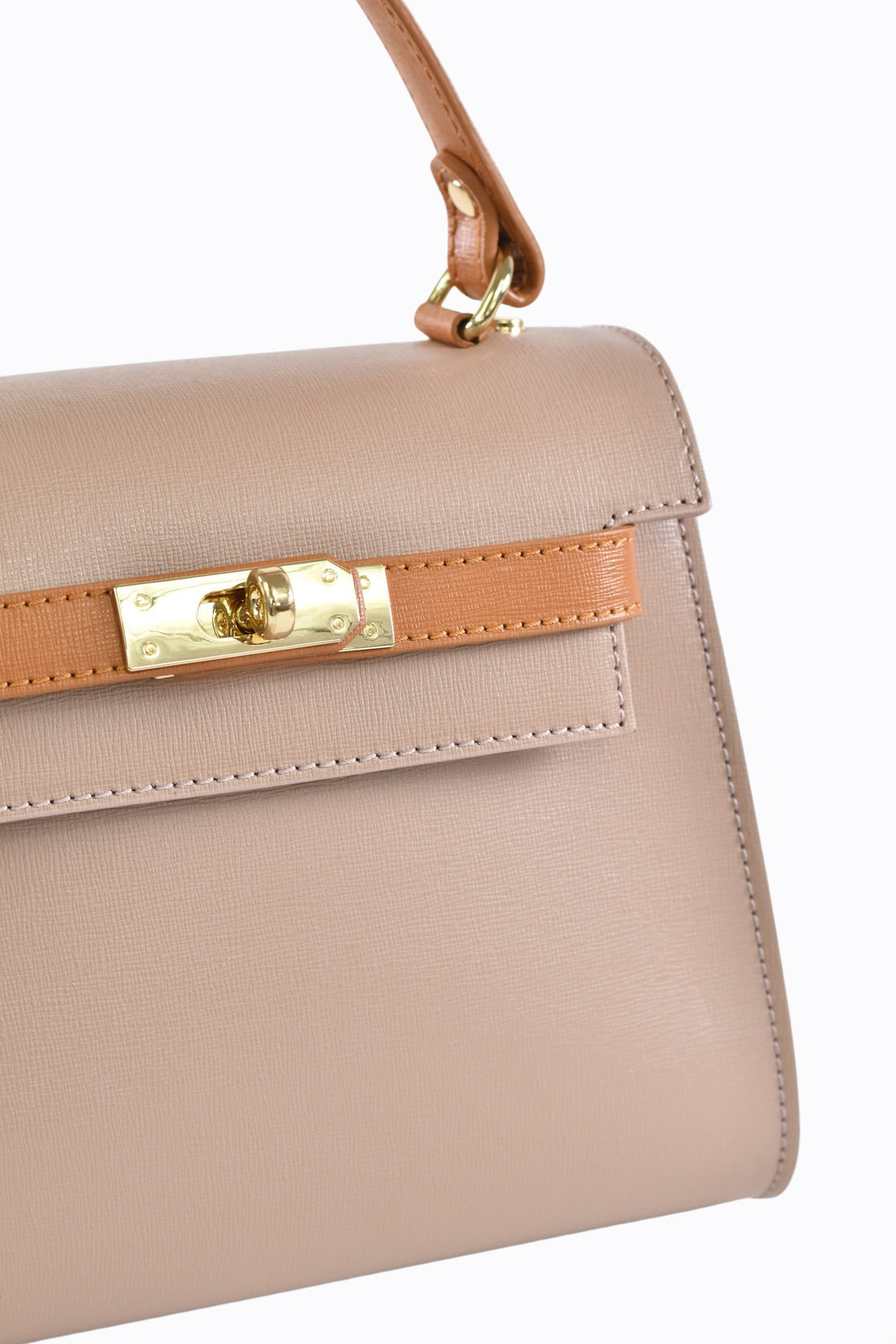 Freydis  Limited Edition Bag in Powder Pink Saffiano Leather