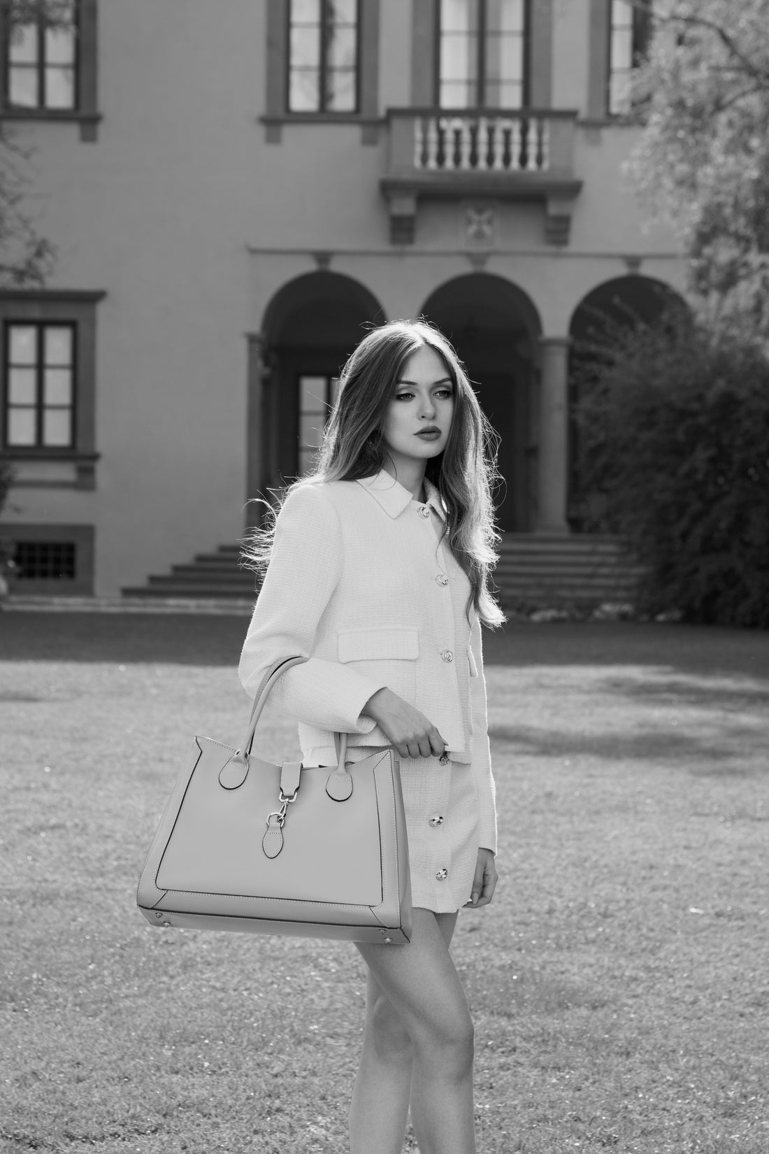 Chloe Bag in Brushed Lilac Leather
