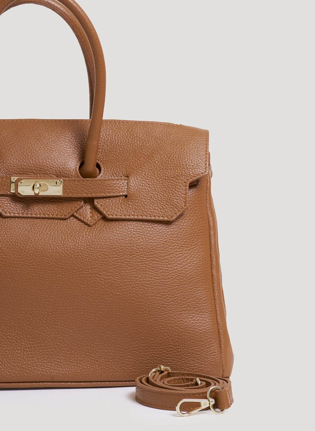 Elizabeth Bag in Tan Togo Leather