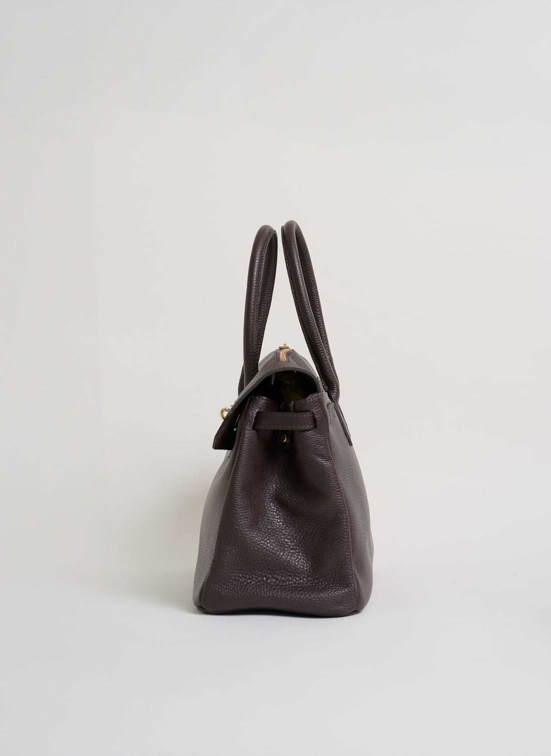 Elizabeth Bag in Dark Brown Togo Leather