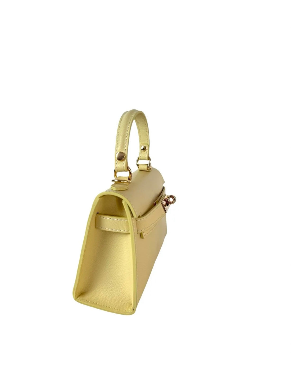 Lola Bag in Dollar Leather Lemon