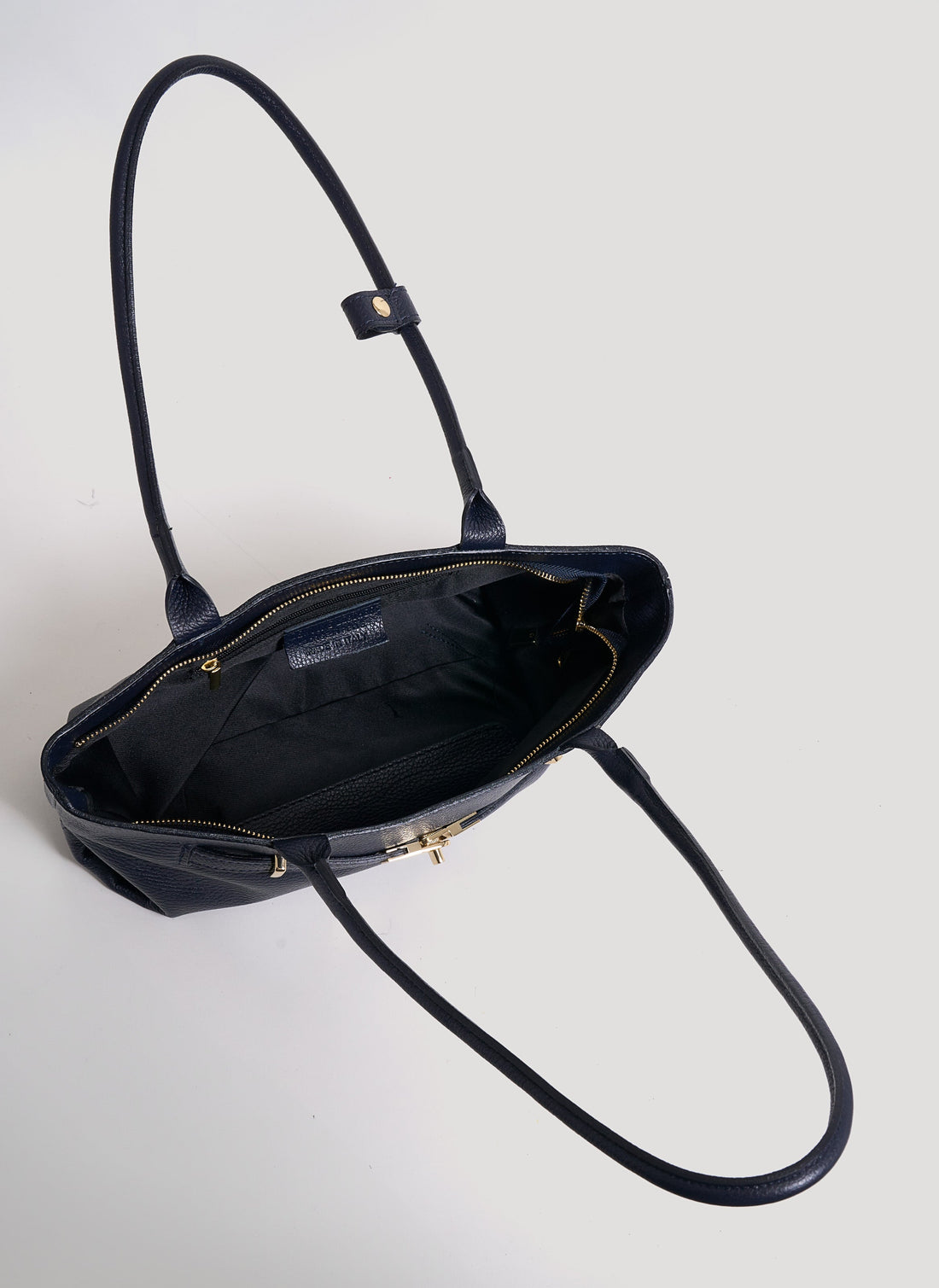 Lola Bag in Navy Blue Togo Leather