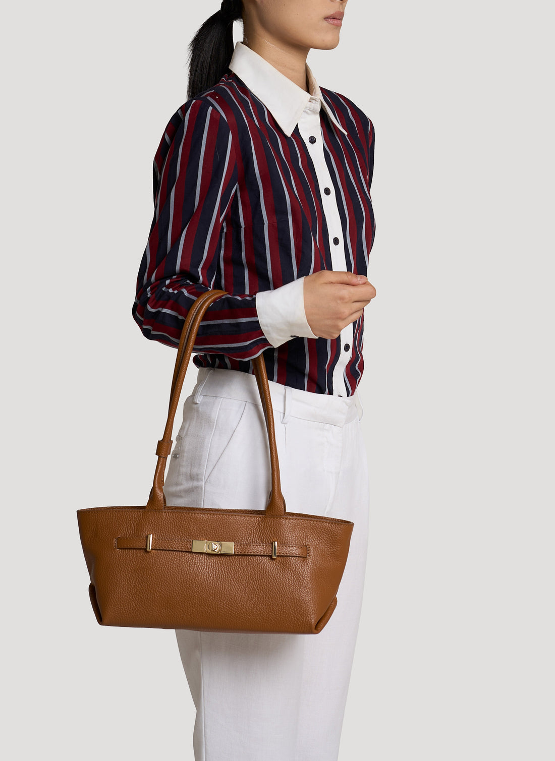 Lola Bag in Tan Togo Leather