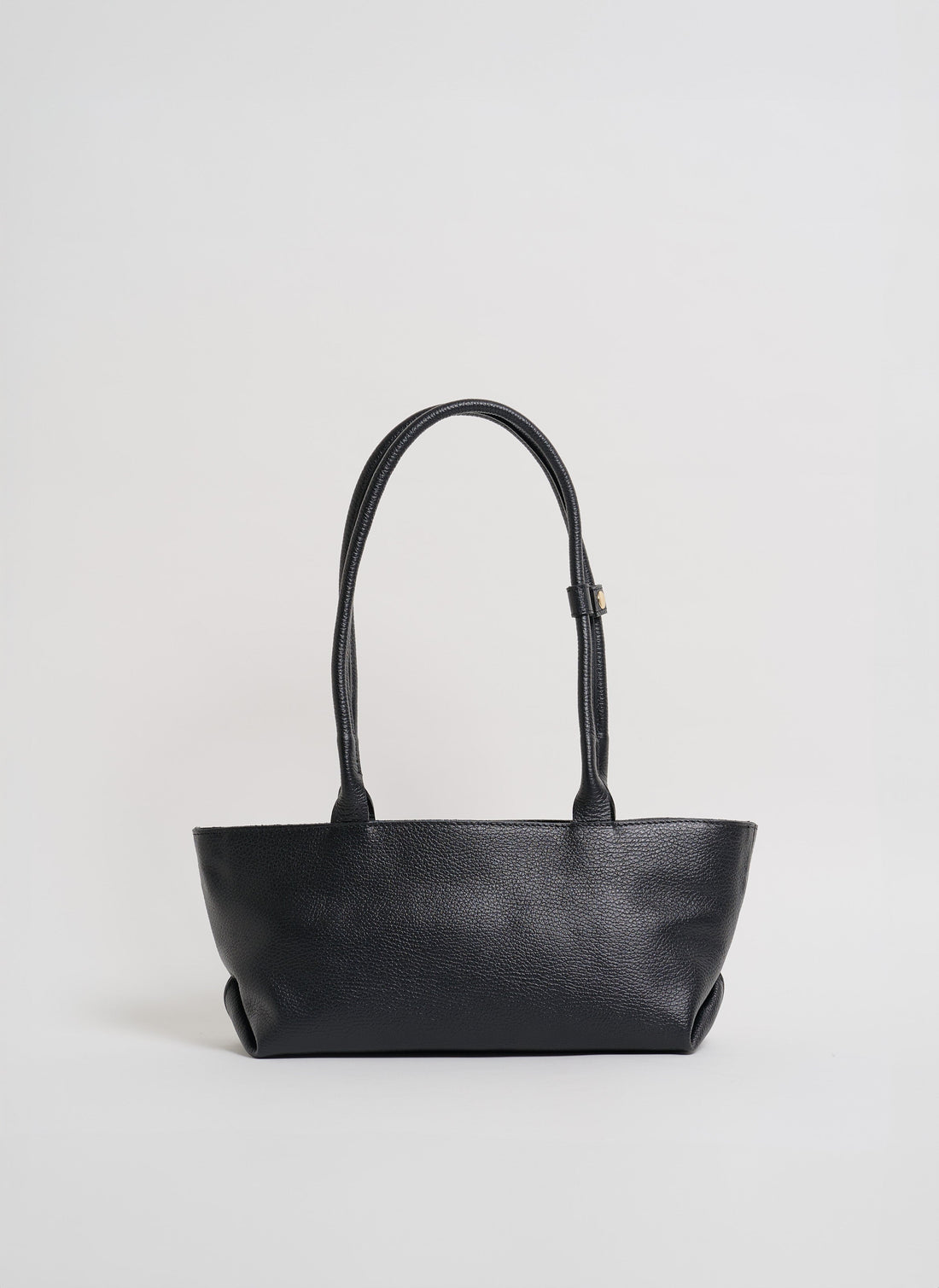 Lola Bag in Black Togo Leather