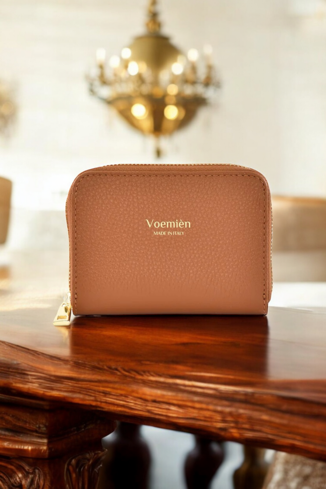 Voemièn Small Wallet in Togo Leather