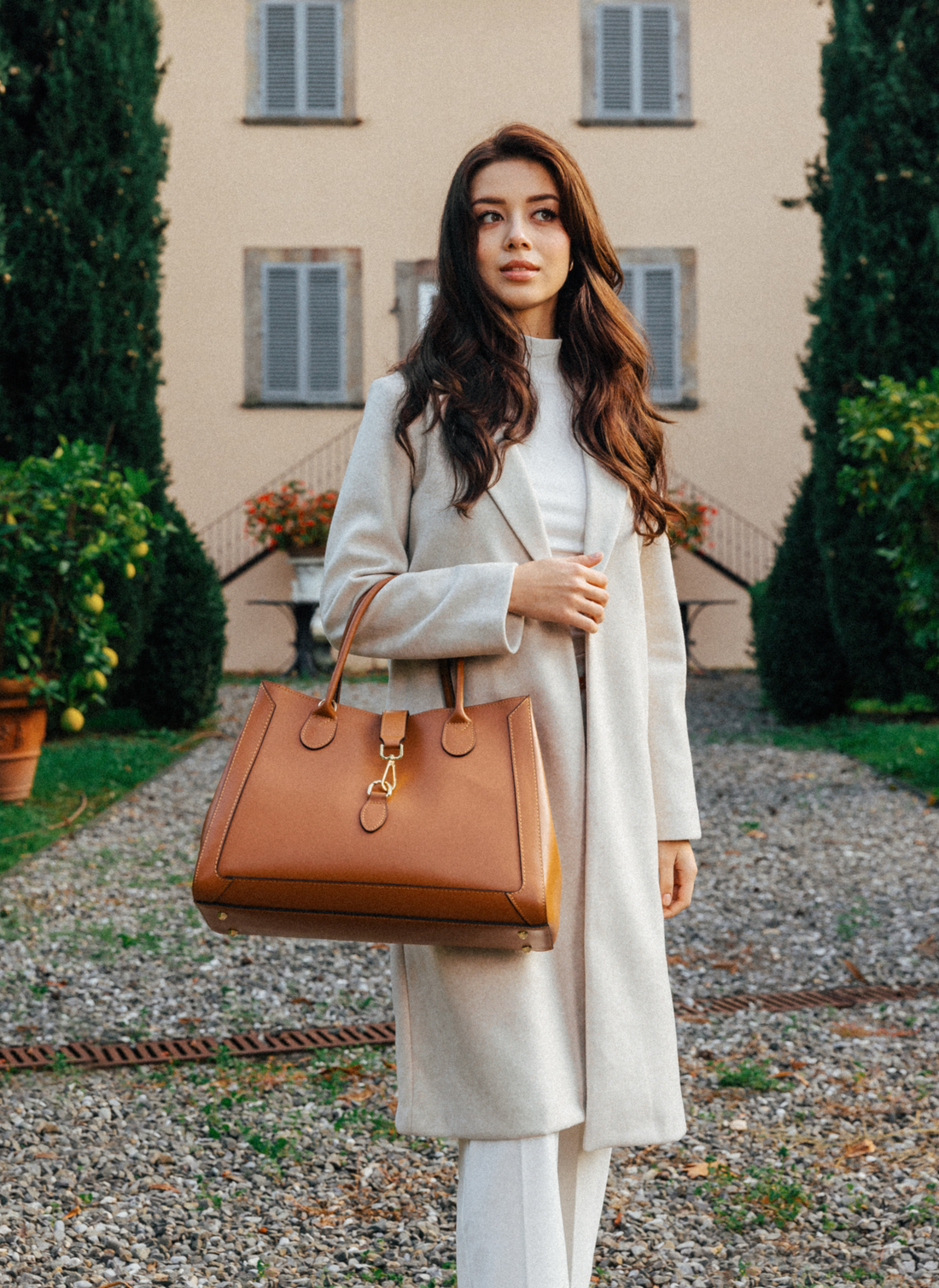 Chloe brushed leather bag