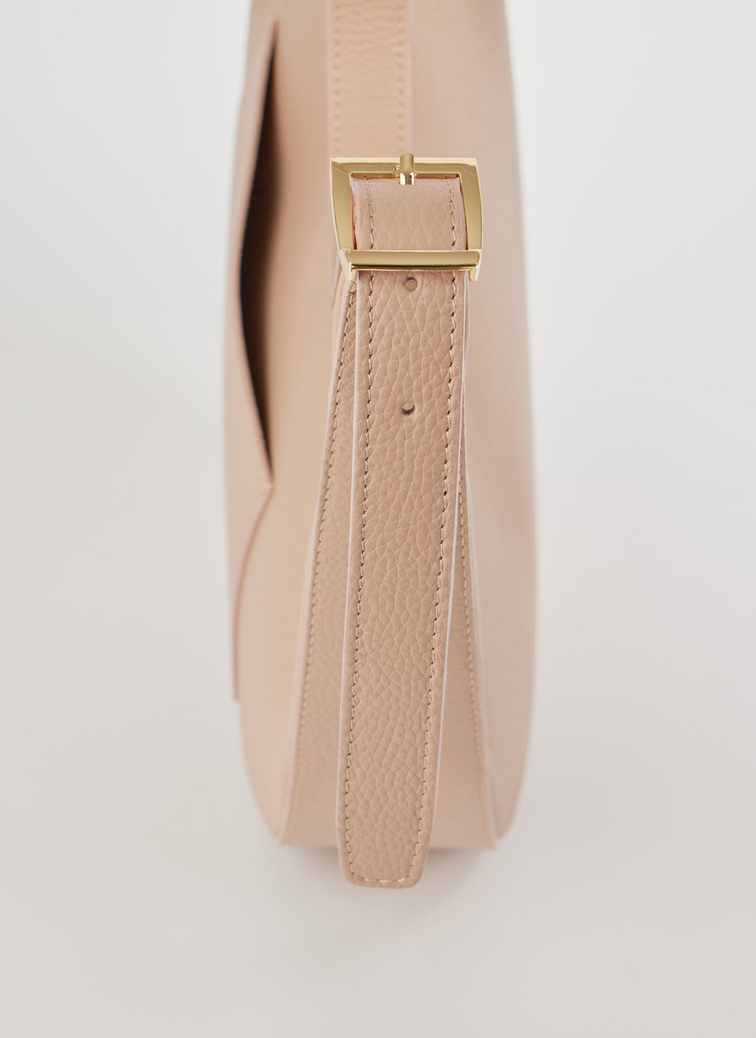 Lèa Bag in Dollar Leather Cipria