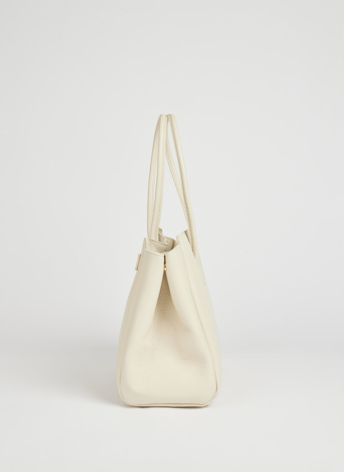 Béatrice Bag in Togo Leather Beige