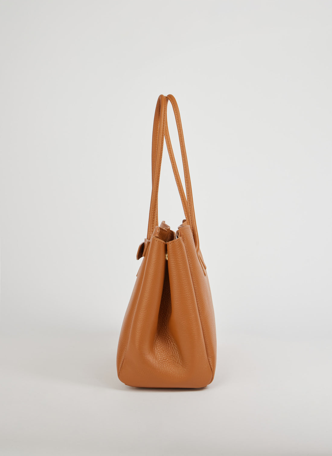 Béatrice Bag in Togo Leather Tan