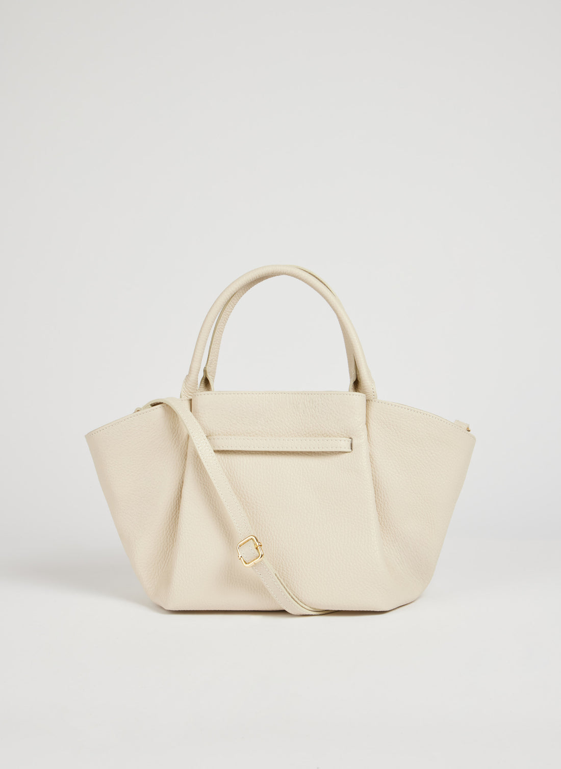 Charlène Bag in Togo Leather Beige