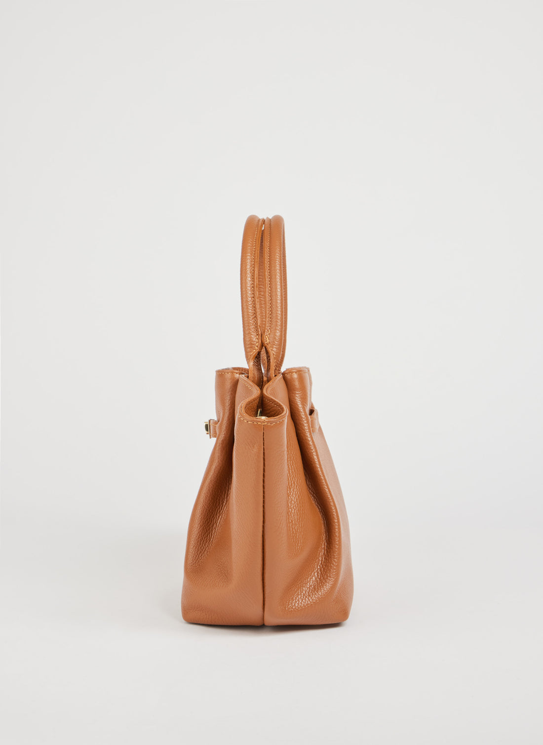 Charlène Bag in Togo Leather Tan