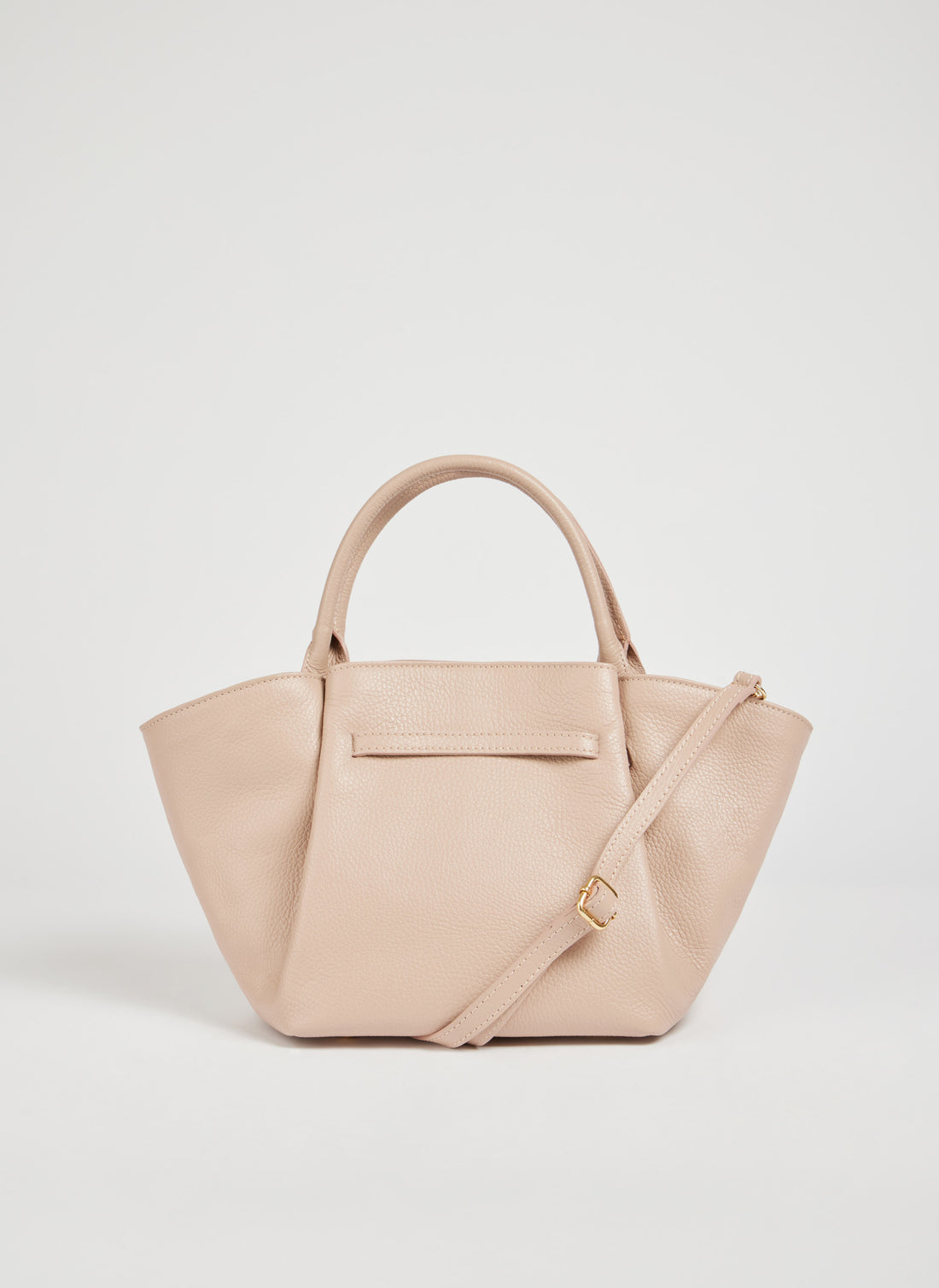 Charlène Bag in Togo Leather Cipria