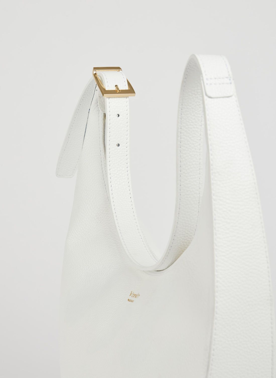 Lèa Bag in Dollar Leather White