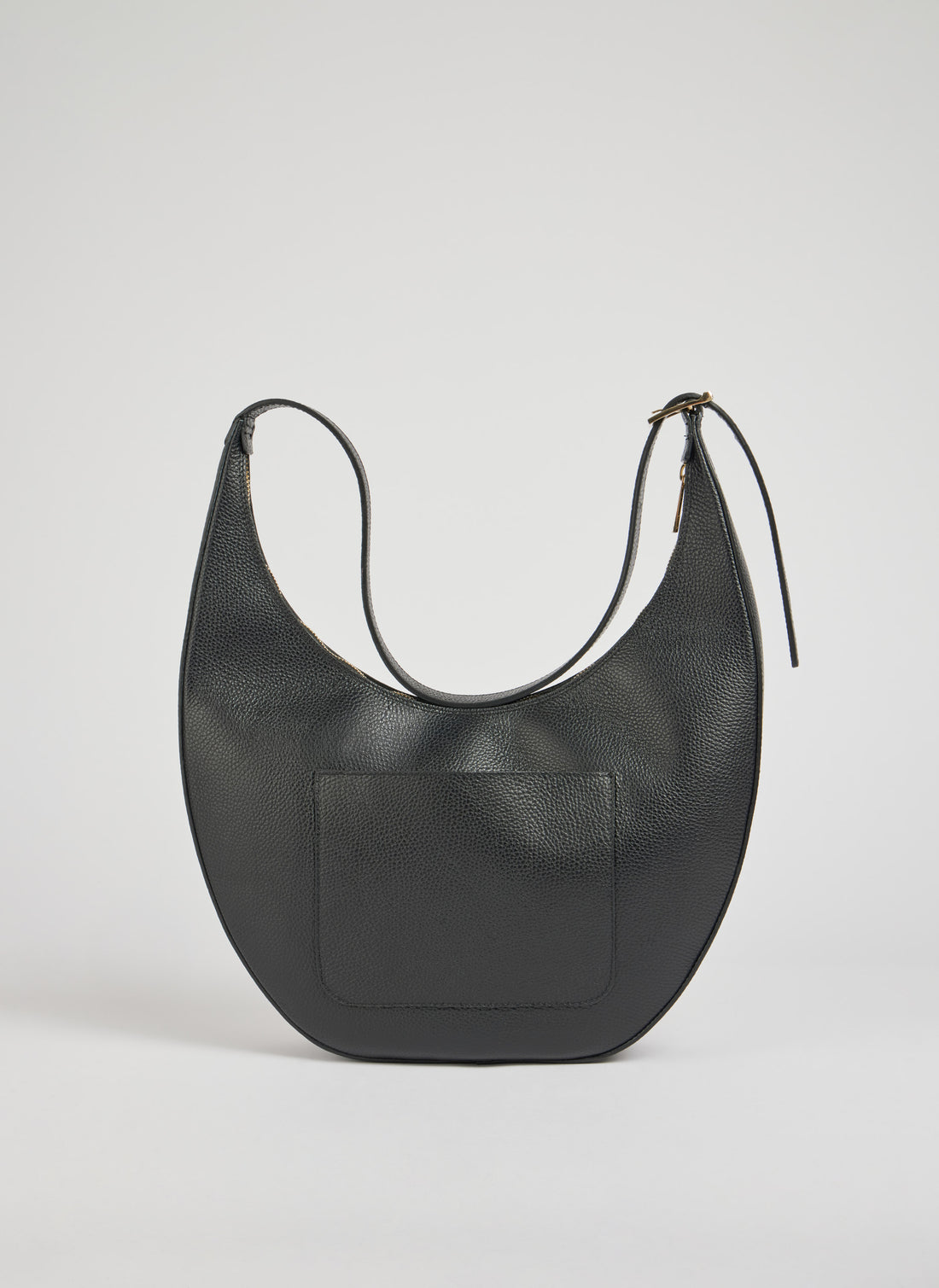 Lèa Bag in Dollar Leather Black