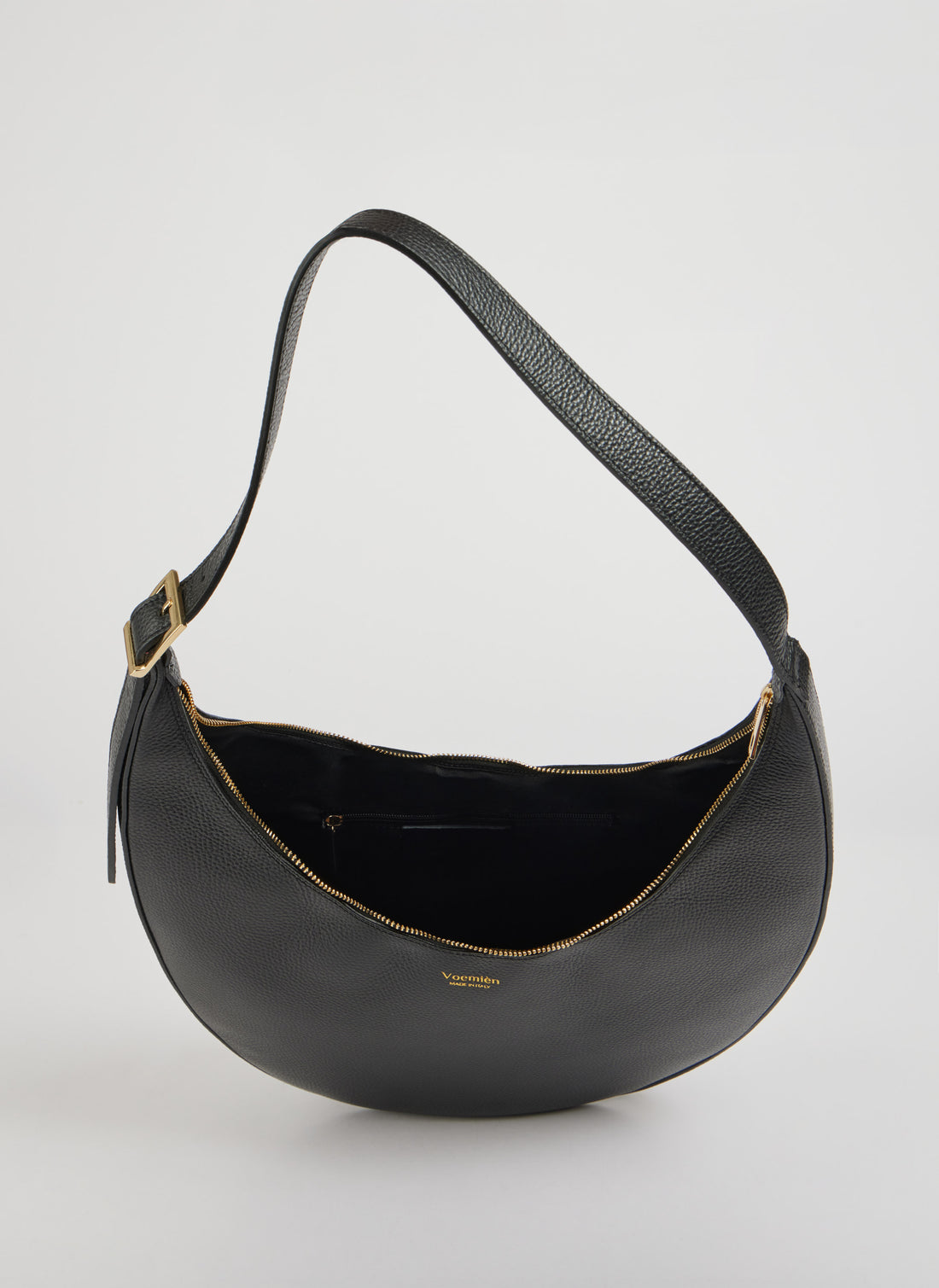 Lèa Bag in Dollar Leather Black