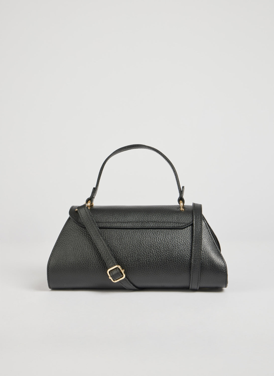 Florence Bag in Togo Leather Black