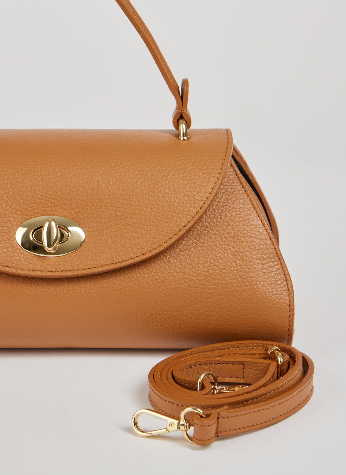 Florence Bag in Togo Leather Tan