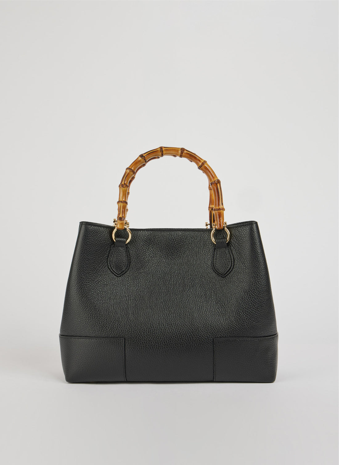 Borsa Bamboo Babe in pelle Dollaro Nera - Voemièn