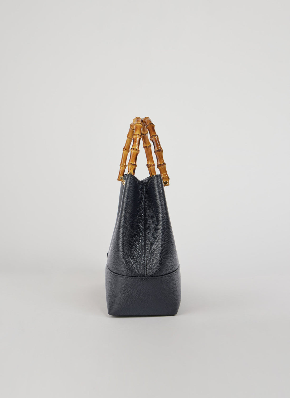 Borsa Bamboo Babe in pelle Dollaro Blu Navy