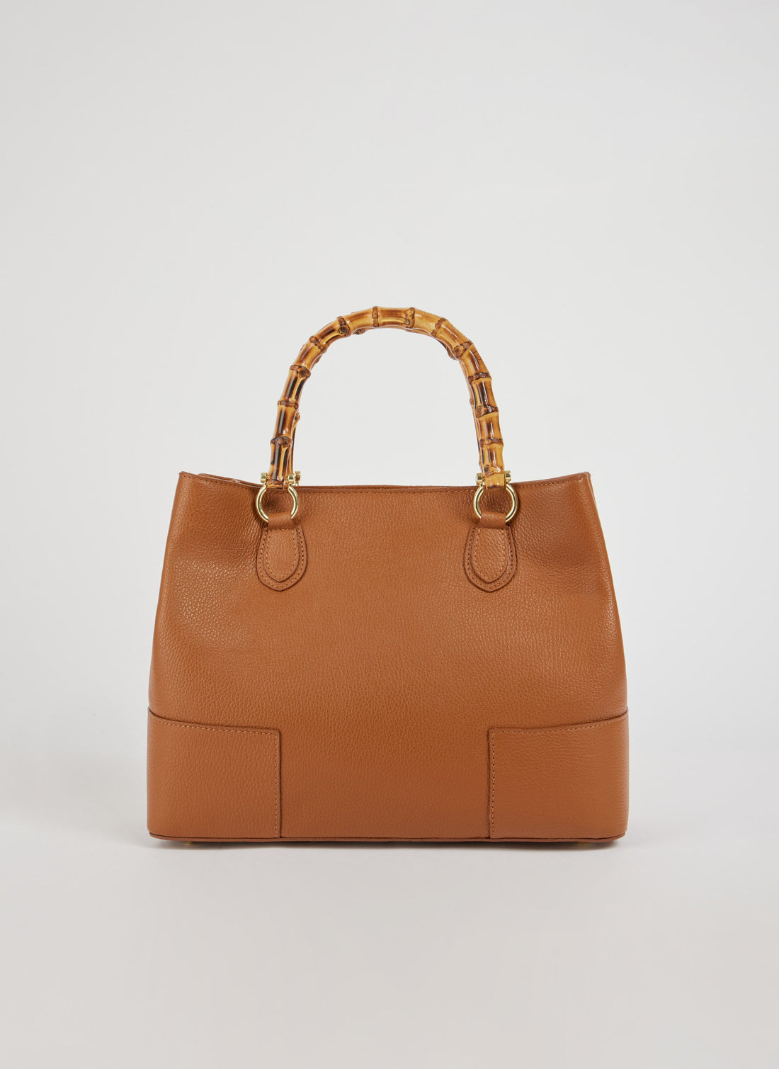 Bamboo Babe Bag in Dollaro Cuoio Leather