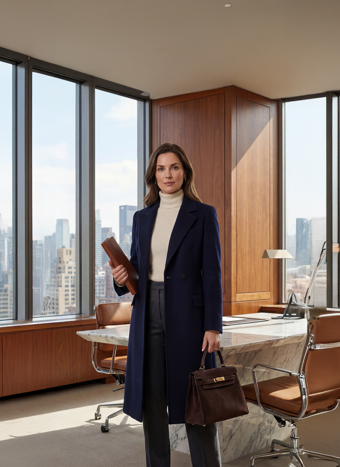 Giselle Bag in Dark Brown Suede