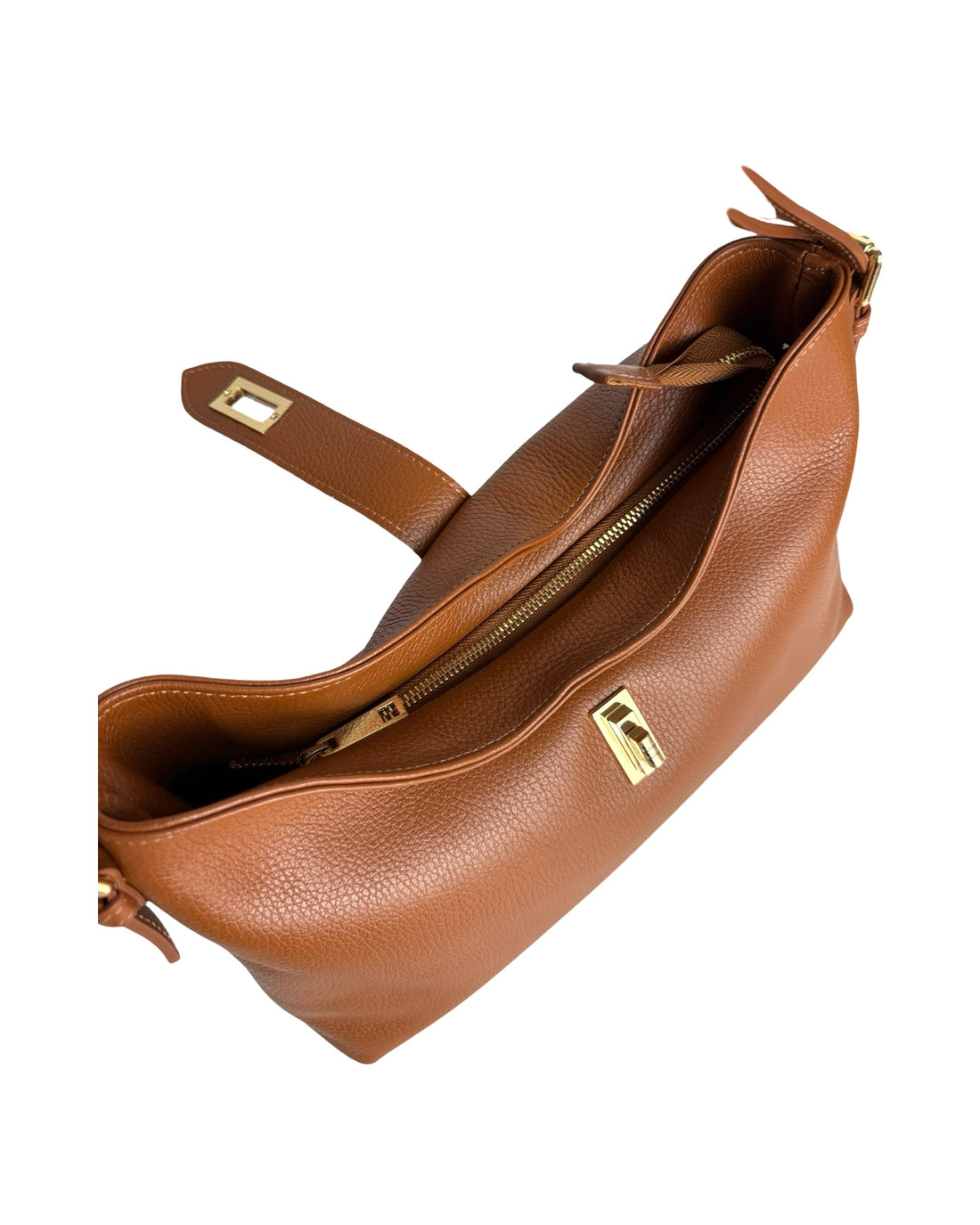 Sibilla Bag in Dollar Leather Cuoio